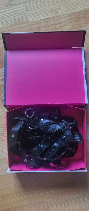 Harness Skórzany Szelki rozmiar L Uprząż Skórzana nowy