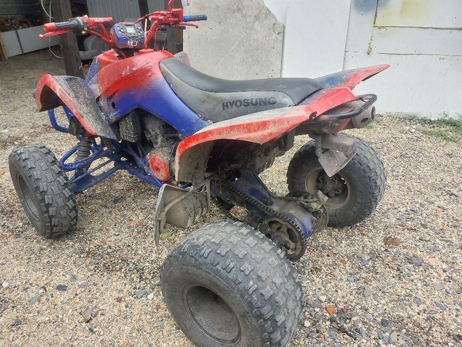 Quad 450 zarejstrowany szatan