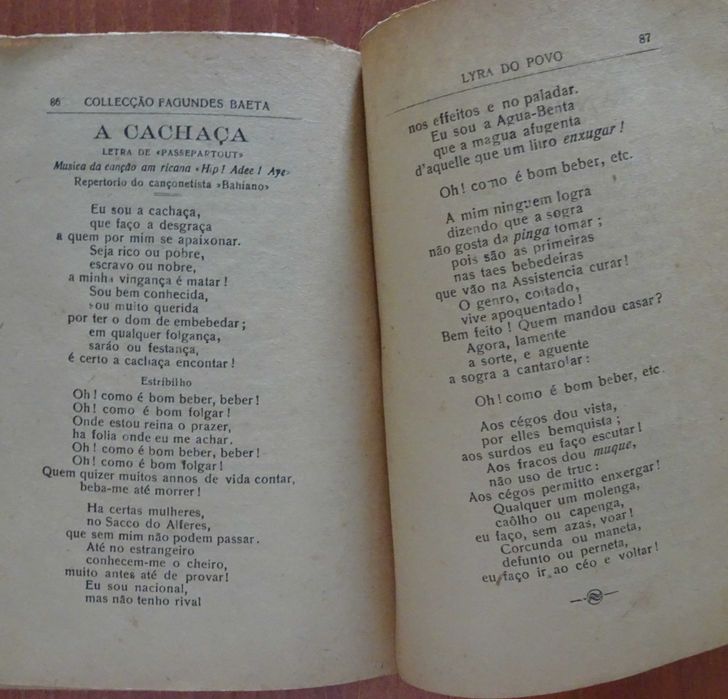 Lyra do Povo - Ano Edição 1926
