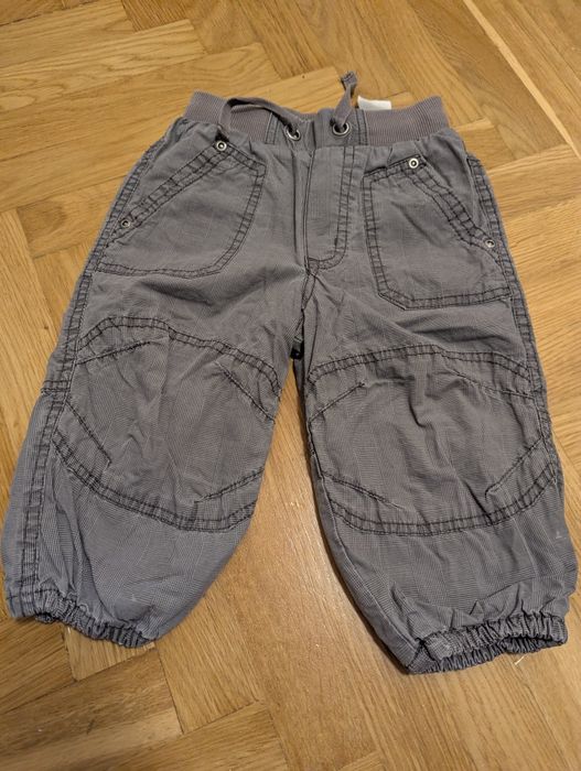 Spodnie dziecięce 80–86 – H&M i Next, bardzo dobry stan