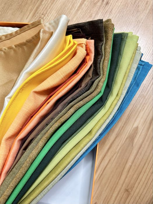 Chusty do analizy kolorystycznej