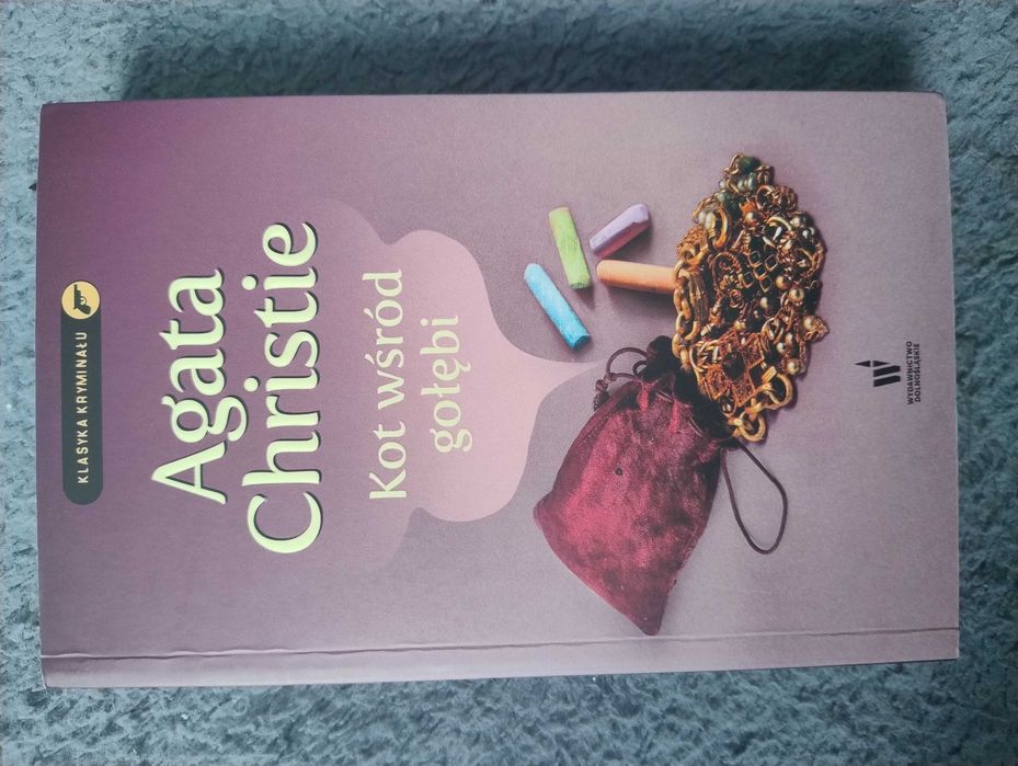 Książka Agata Christie "Kot wśród gołębi"