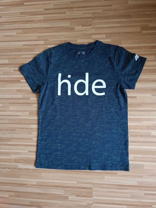 Koszulka chłopięca tshirt młodzieżowy 4F rozm. 152cm