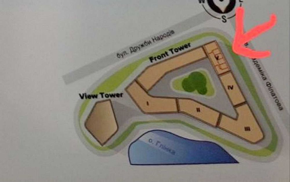 1-кімнатна квартира за адресою бульвар Дружби Народів (площа 44 м²) - Atlanta.ua - фото 9