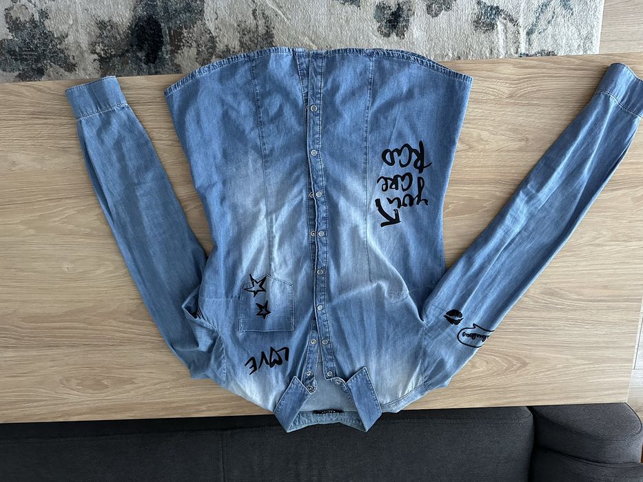 Bluza jeansowa damska