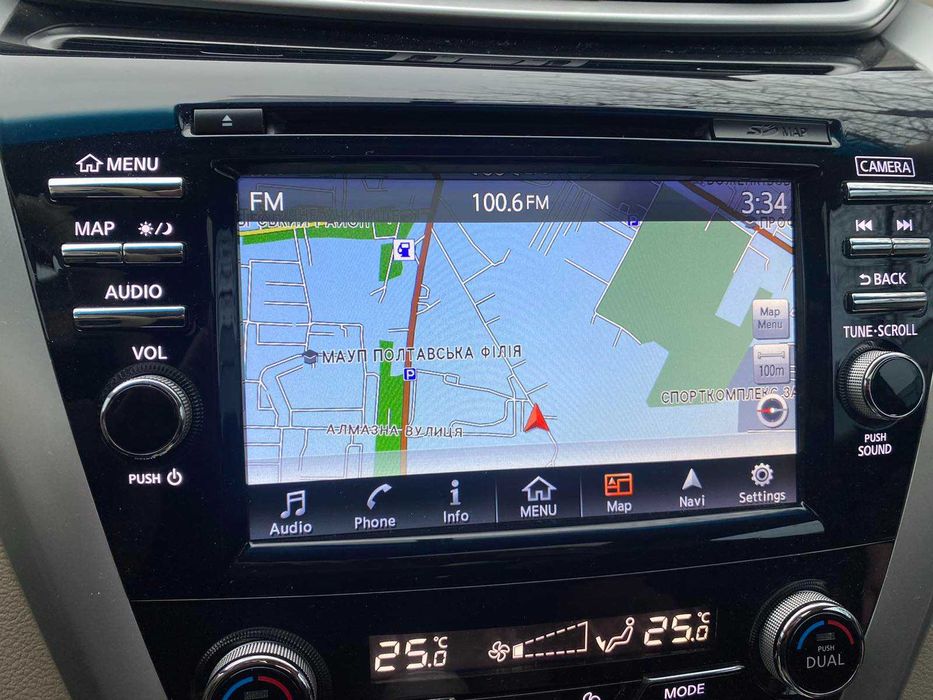 Українізація Nissan Rogue t33 Ariya Murano Климат в C. Привязка ключей