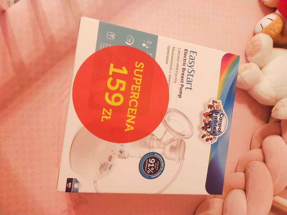 Laktator elektryczny Canpol Babies plus gratisy