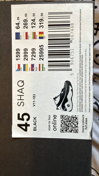 Buty shaq rozmiar 45