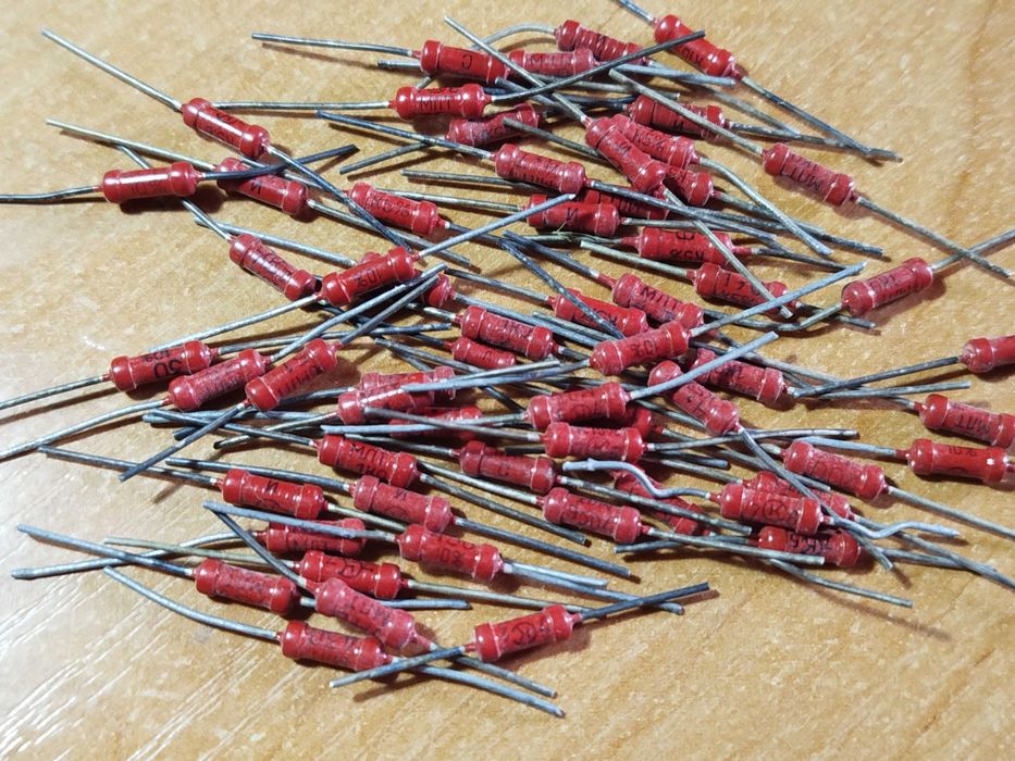 резисторы, конденсаторы ссср