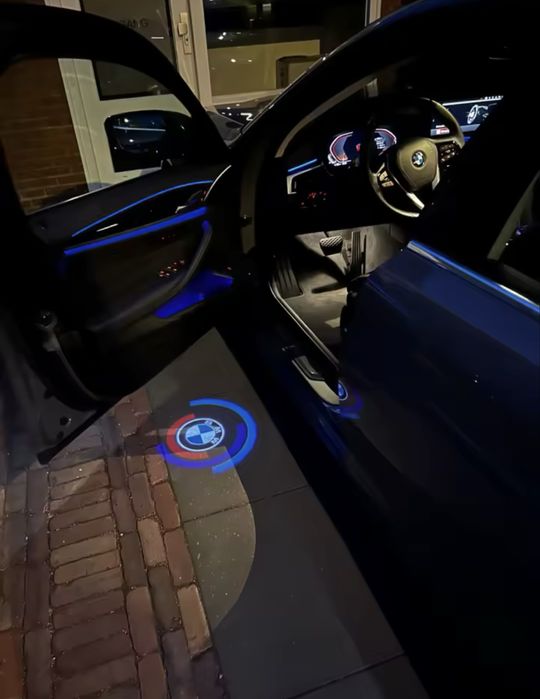 BMW LED підсвітка дверей • Проекція логотипу • F10 F30 E90 X3