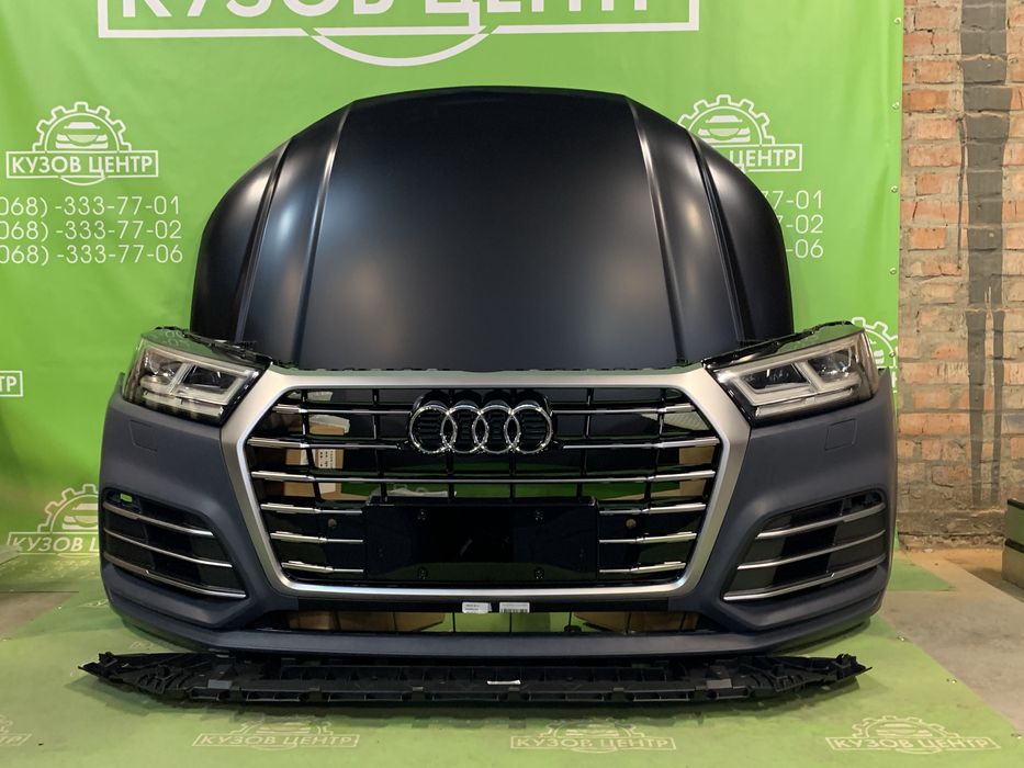 Бампер передний в сборе Audi q5 80A 2017 - 2021 передній комплектний