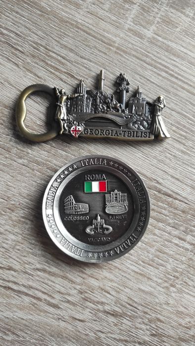 Магніт на холодильник  Бату Париж Нью-Йорк Австралія Сінгапур