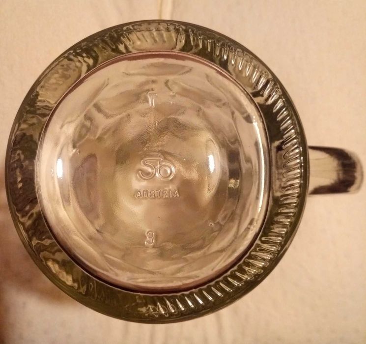 Бокал пивной 1 литр (Австрия) "FAX"