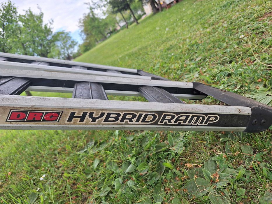 2x Najazdy dla skutera, kosiarki, quada, Hybrid ramp