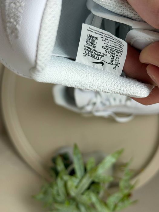 Чоловічі Nike Air Force 1 натуральна шкіра білі В’єтнам 36 37 38 39 41 42 43 44 45