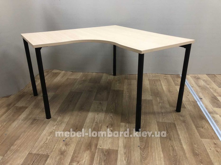 Офисный стол угловой № 2 "Loft" "Бук" бу 29 шт