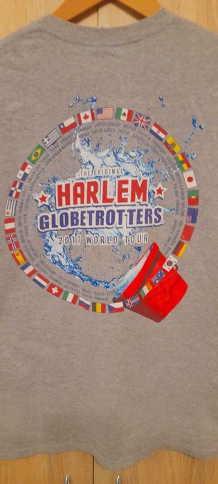 koszulka t-shirt Harlem Globetrotters 2017 World Tour gildan S NBA USA