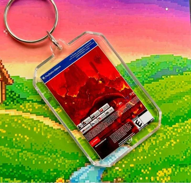 Brelok DOOM - mini okładka gry PS4