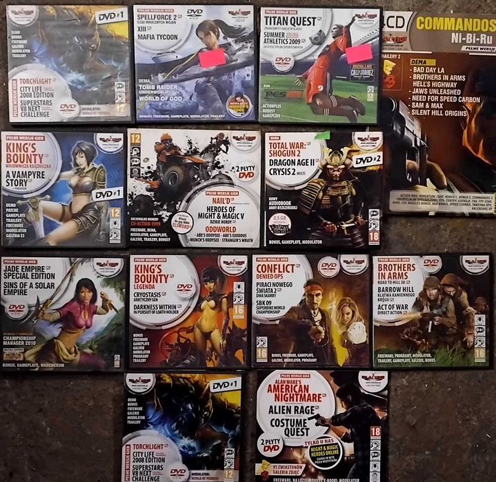 Psp, ps4, blue ray, cd-action