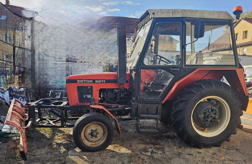 Zetor 5211 z pługiem-akcja zima Faktura VAT