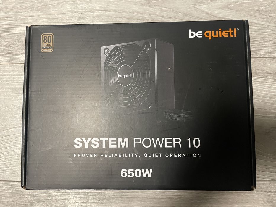 Zasilacz be quiet! System power 10 - 650w
