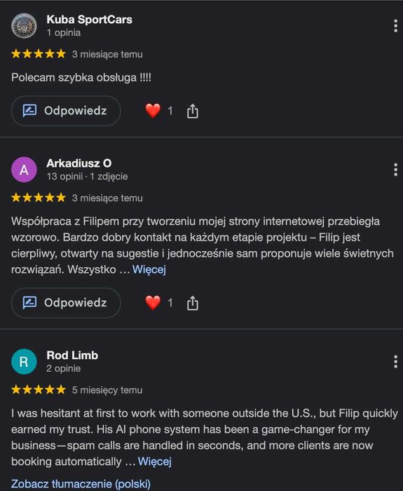 ->Tworzenie Stron Internetowych | SEO | Płatność Po Wykonaniu!