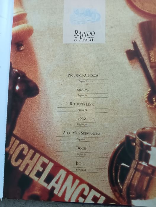 Rápido e Fácil: acepipes - sopas - saladas - doces	Como Novo