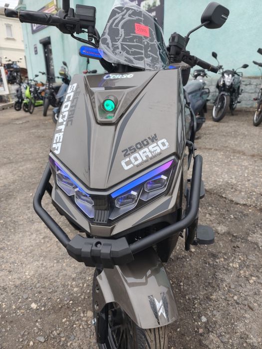 Літій залізо фосф.АКБ!Безкоштовна доставка Corso Bullet2500W 12 колеса