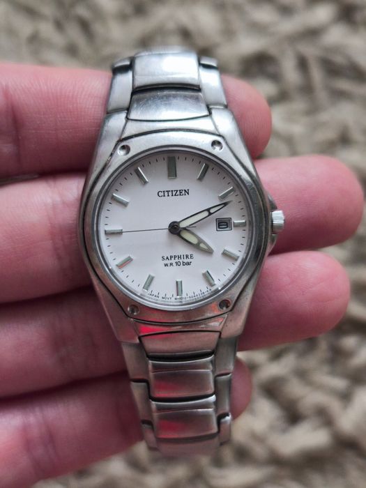 Жіночий годинник Citizen Marinaut Sapphire WR 10 Bar