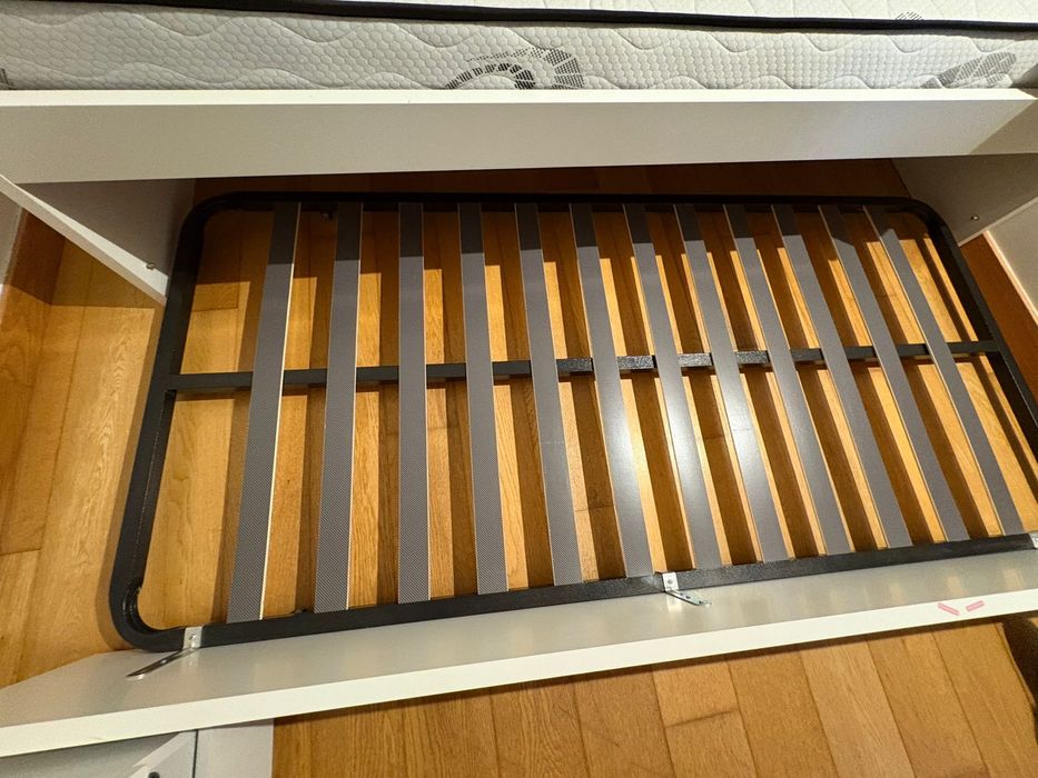Cama Ninho Branca + Colchão