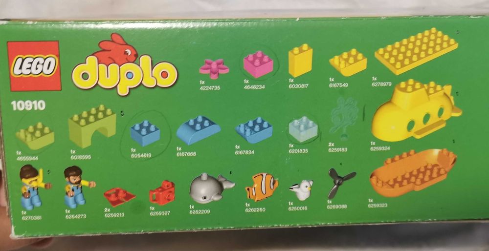 Lego Duplo 10910 Przygoda z łodzią podwodną