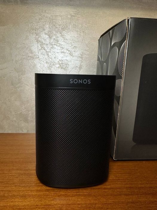 Sonos One Black  Розумна Потужна бездротова Wi-Fi колонка | Оригінал