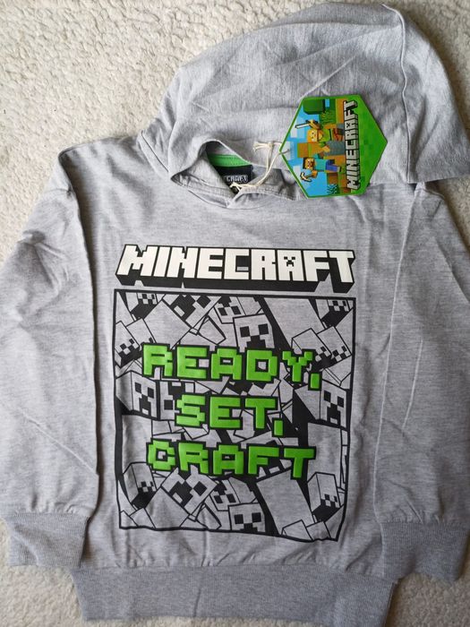 Bluza Minecraft lub spodnie  122/128 , 134/140