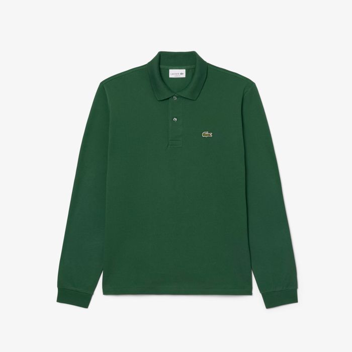 Чоловіче поло Lacoste з довгими рукавами