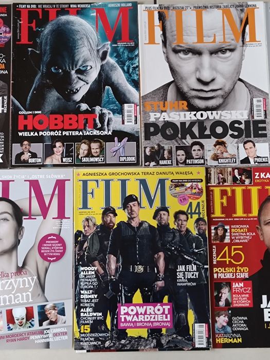 12 numerów czasopismo Film 2012 oraz 2013