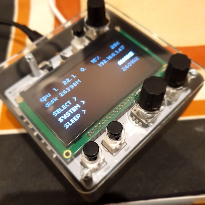 Norns Shield Pi 3B+ Mini Computador Musical