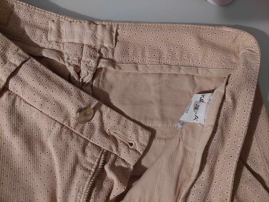 Calças da Kocca padrão discreto e elegante