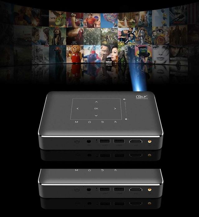 Mini Projektor Przenośny DLP P10 Android 9.0 Miracast