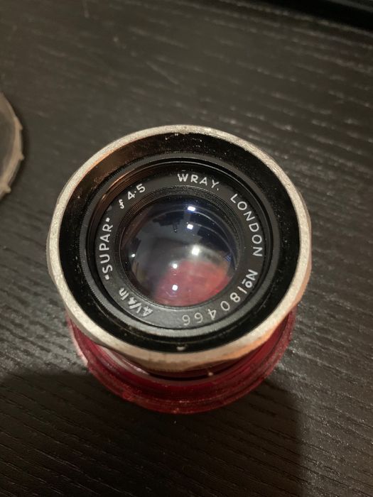 Lente WRAY London 4 1/4” Supar f/4.5 – Lente de Ampliação/Criativa