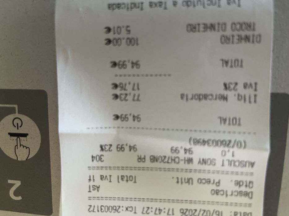 Sony wh-ch720n Novos