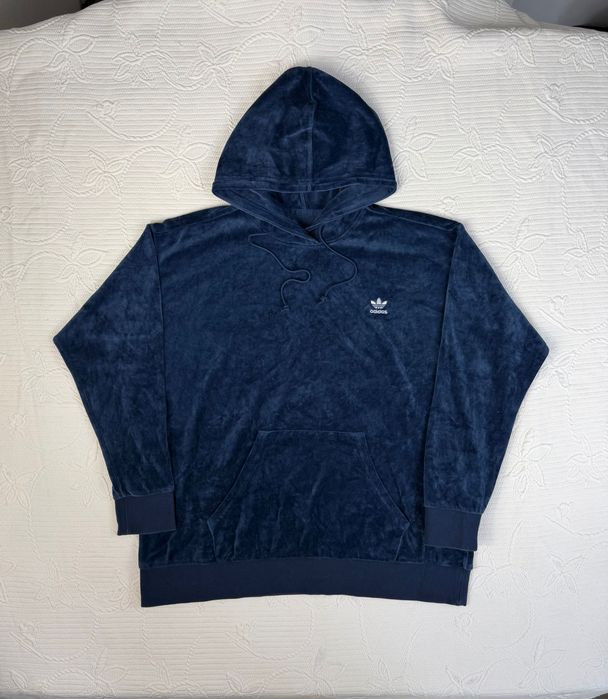 Welurowa Bluza Adidas Small Logo 285