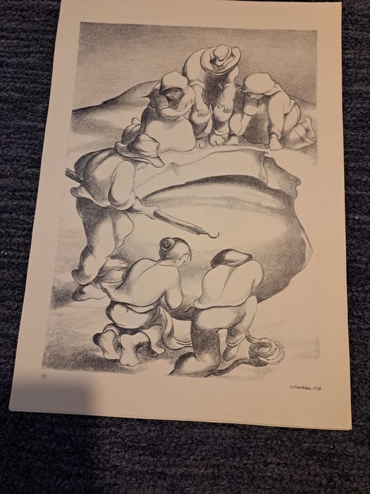 Gravuras pintadas por Álvaro Cunhal na prisão