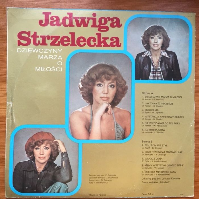 Wiktor Kolankowski, Jadwiga Strzelecka, Pod Budą - winyle