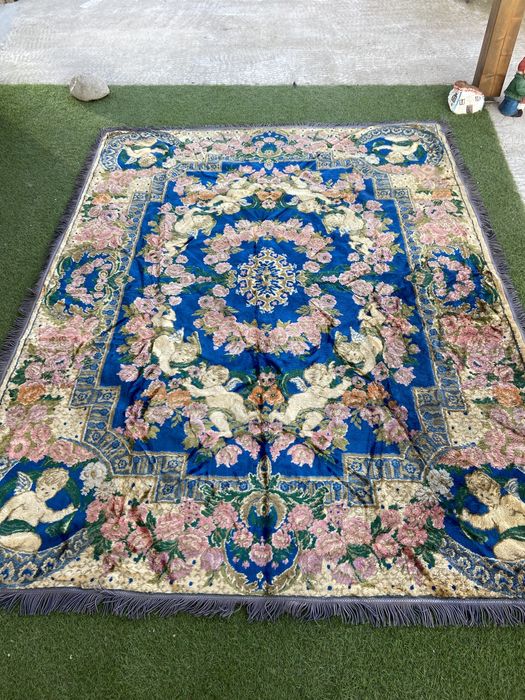 Tapete /colcha em veludo italiano