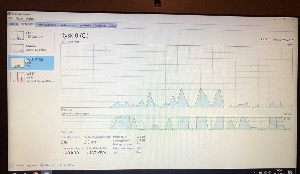Dell Latitude E5470 Intel Core i5 8GB RAM (i5-6300M) Bateria Excellent