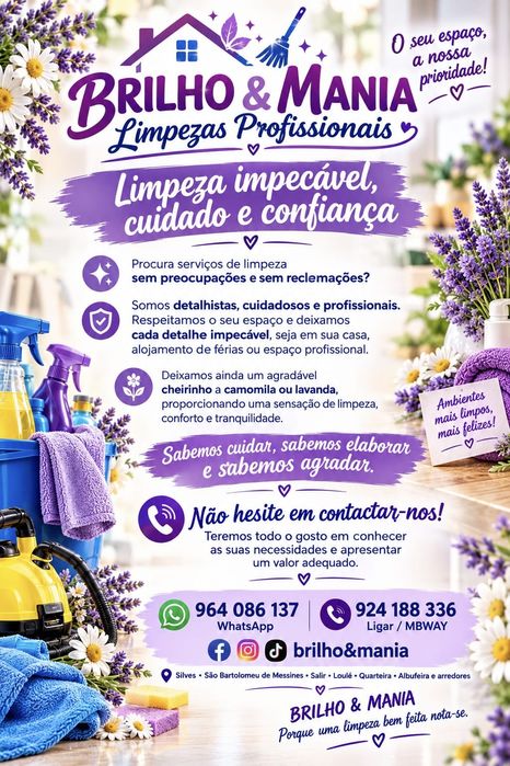 Limpeza Cleaning