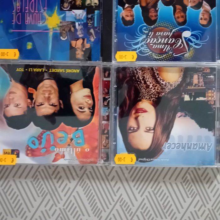Música em Cd Novelas e Concursos da Televisão.