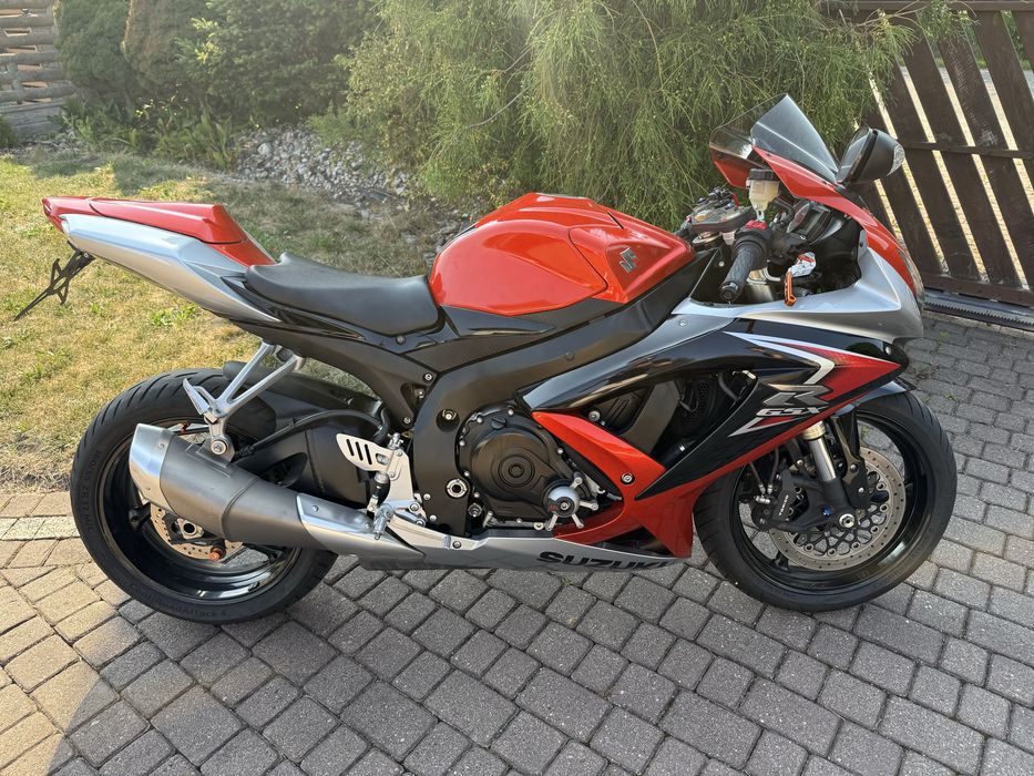 Suzuki GSXR 600 K8 2008r 25 tys przebiegu
