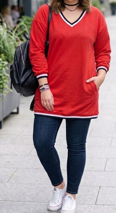 Sportowa tunika lub mini sukienka L/XL