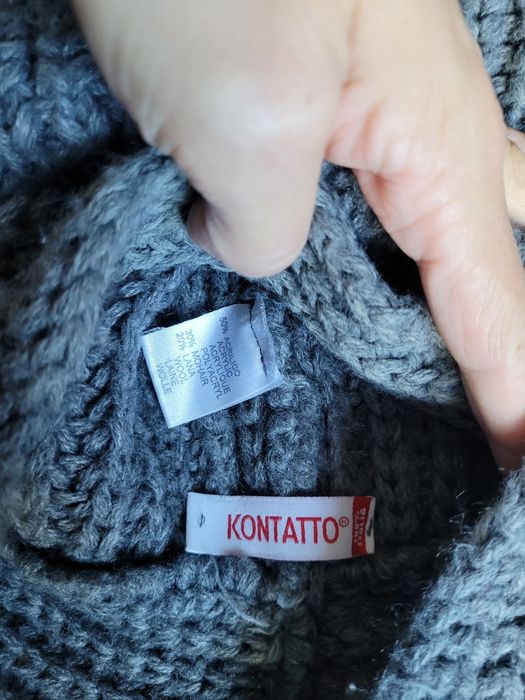 Czapka wełna/moher/akryl